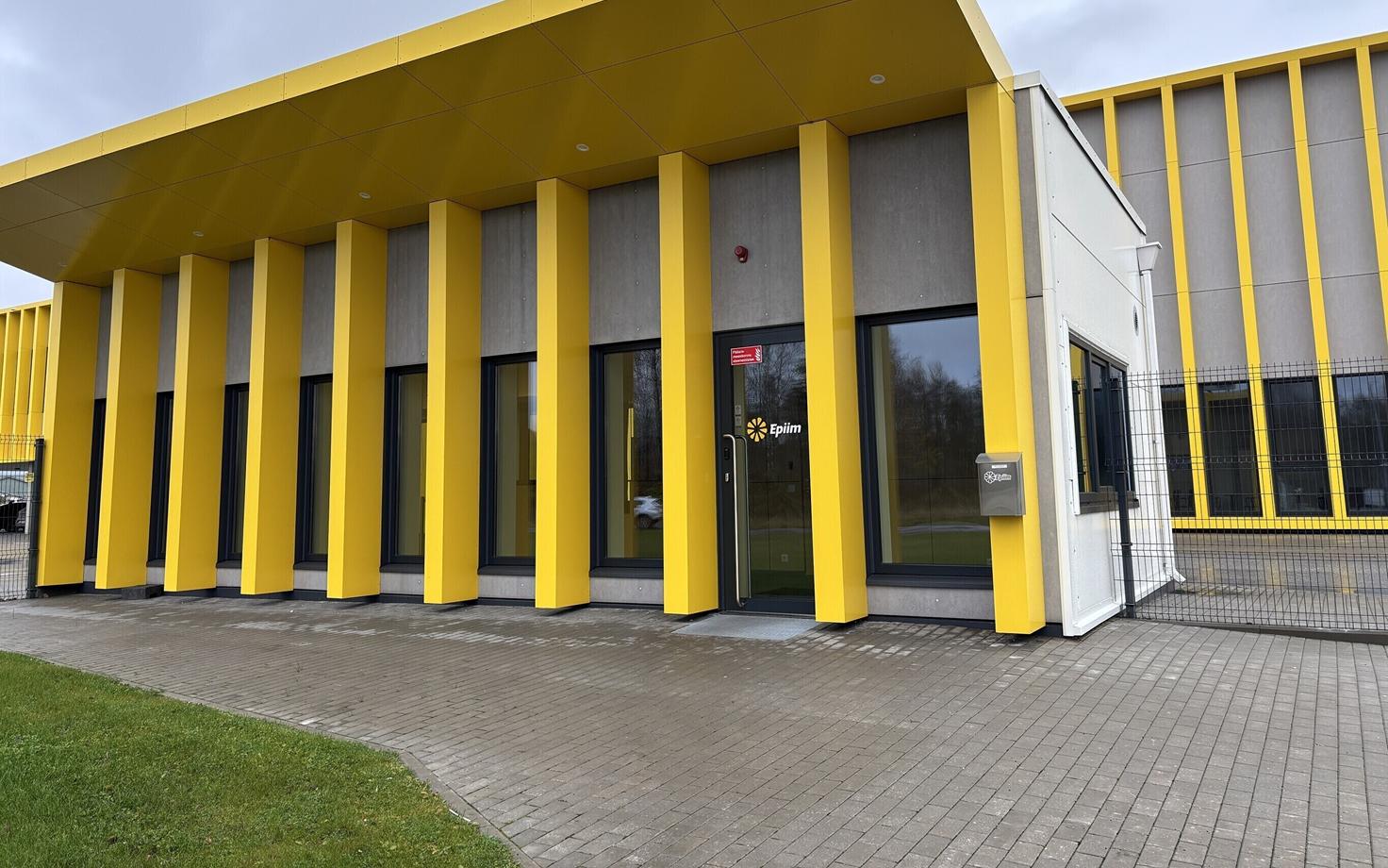 Новый молочный завод в Пайде.