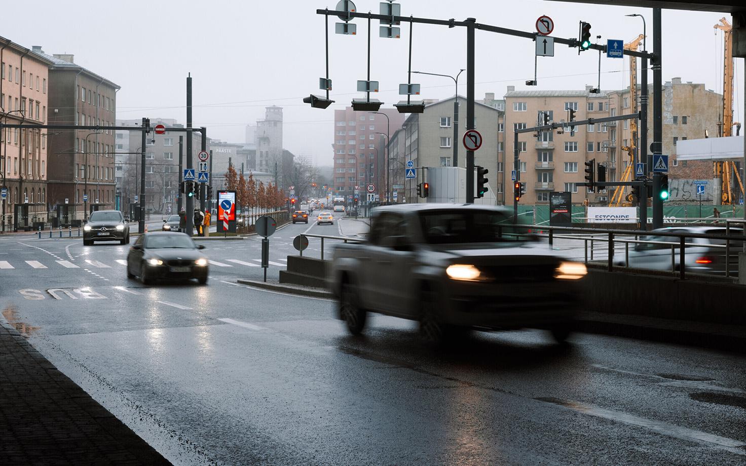Автомобили в Таллинне.