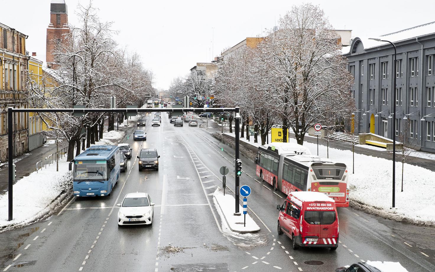 Снег в Тарту, 18.11.2025.