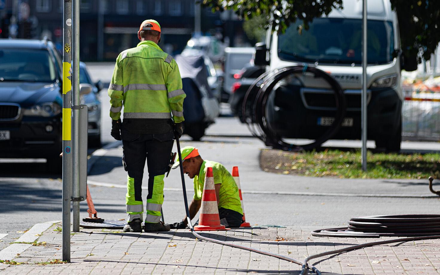 Рабочие. Иллюстративная фотография.