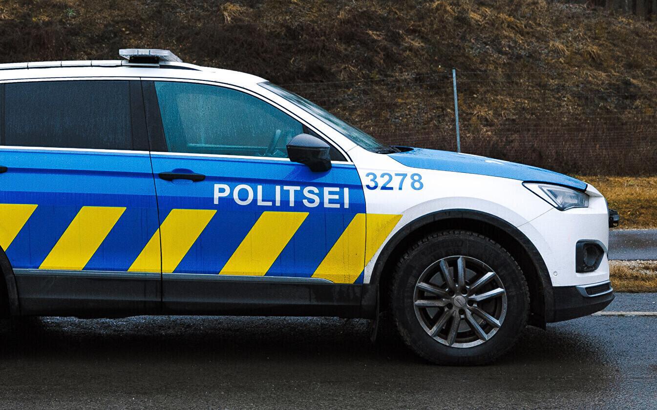 Police car. Photo is illustrative.