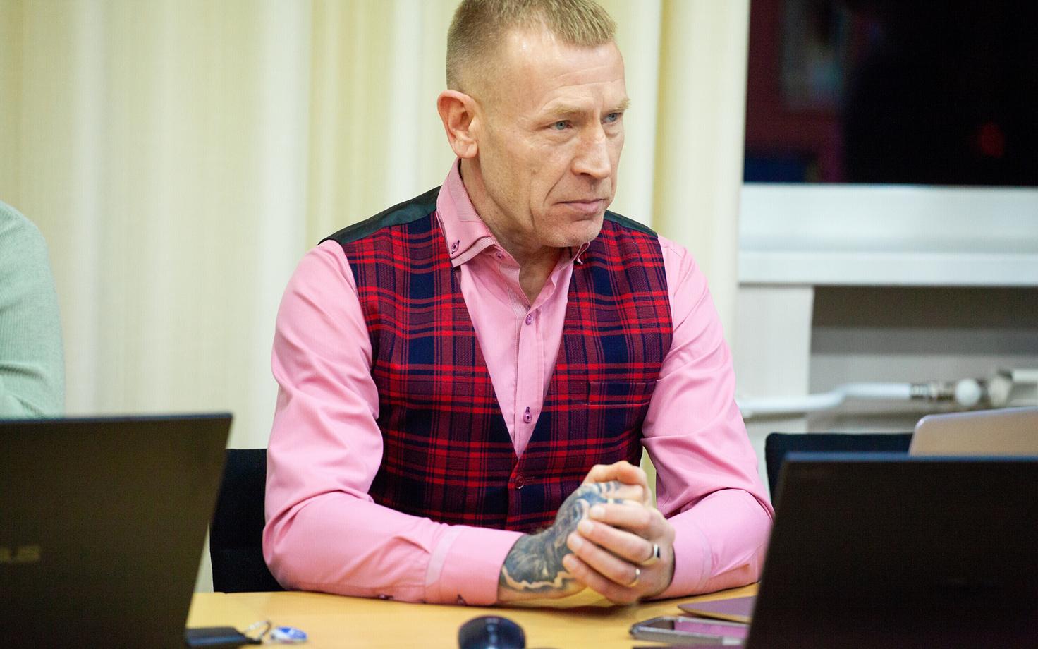 Kohtla-Järve volikogu opositsiooniliider Jaanek Pahka.