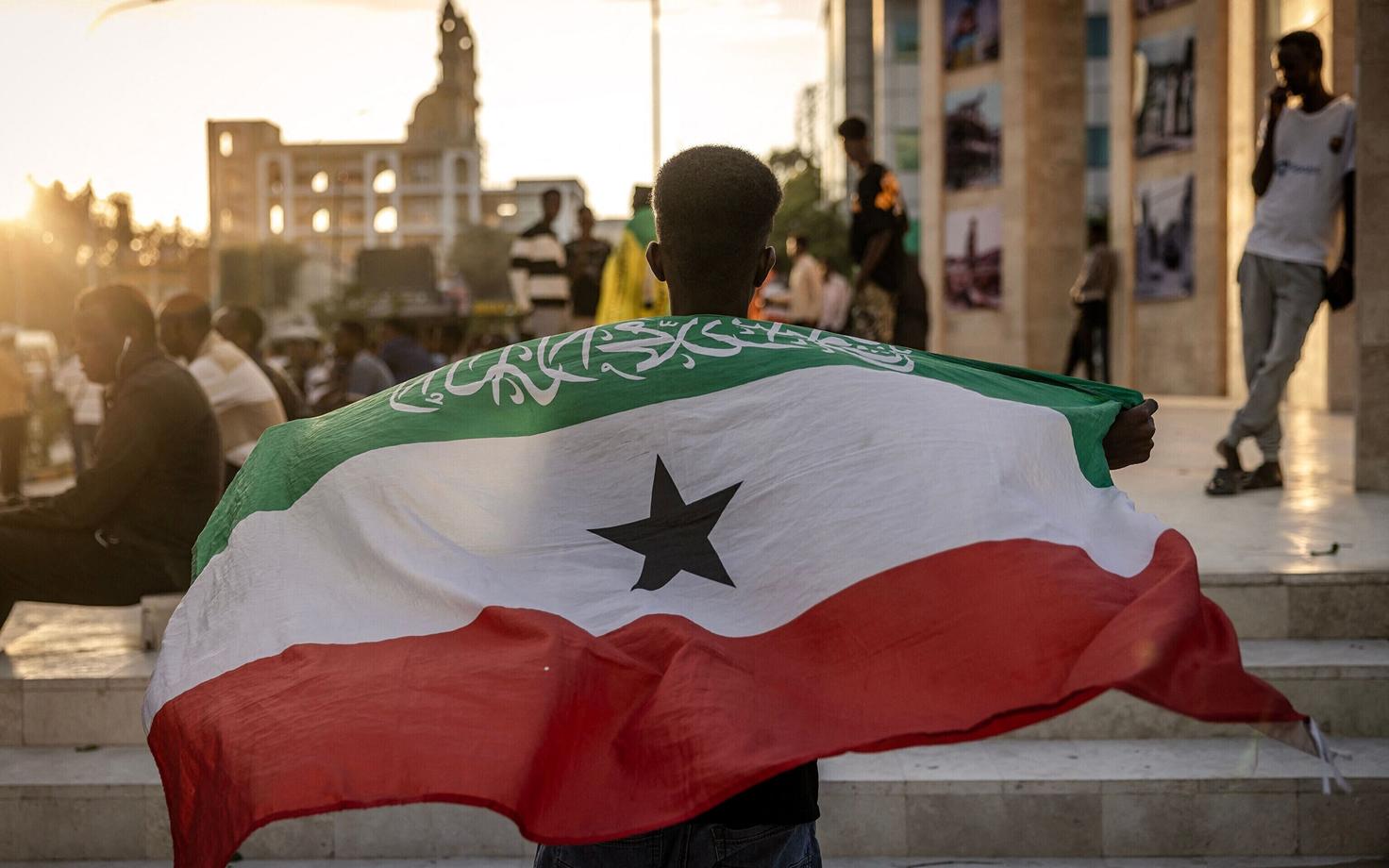 Флаг Сомалиленда.