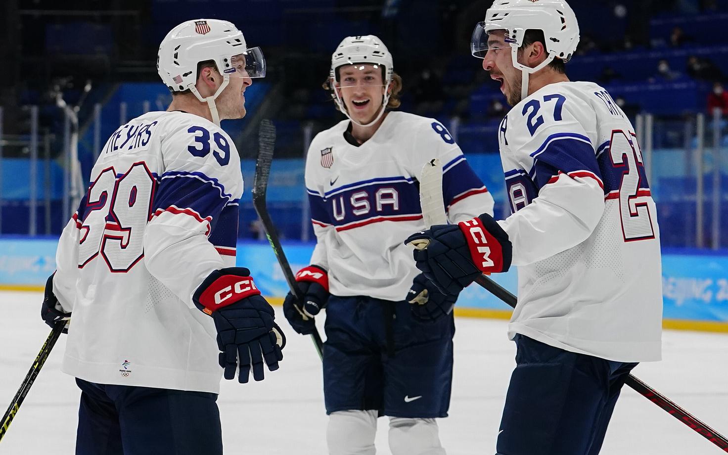 USA jäähokikoondis Pekingi olümpial