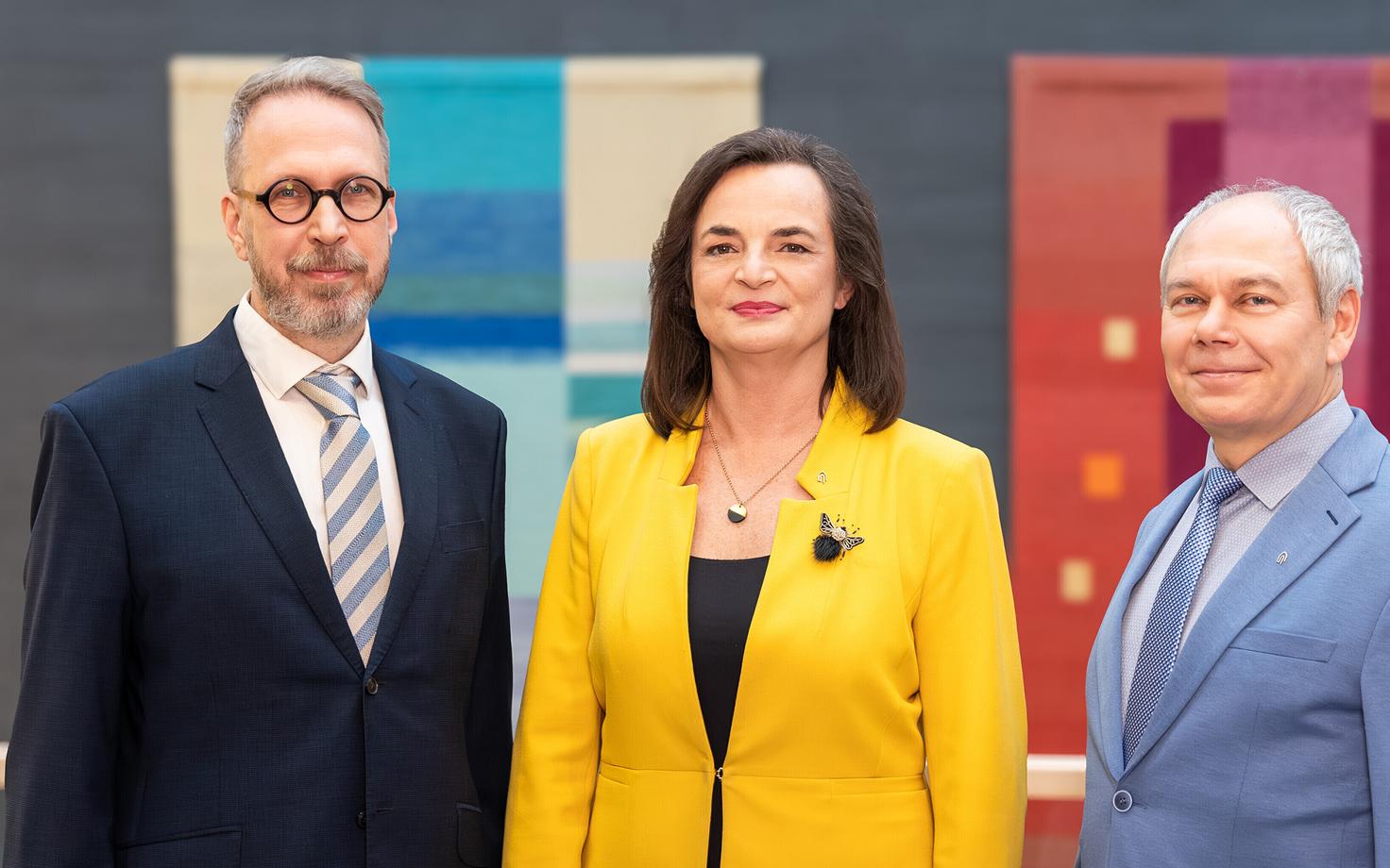 Indrek Ibrus, Katrin Niglas ja Priit Reiska.