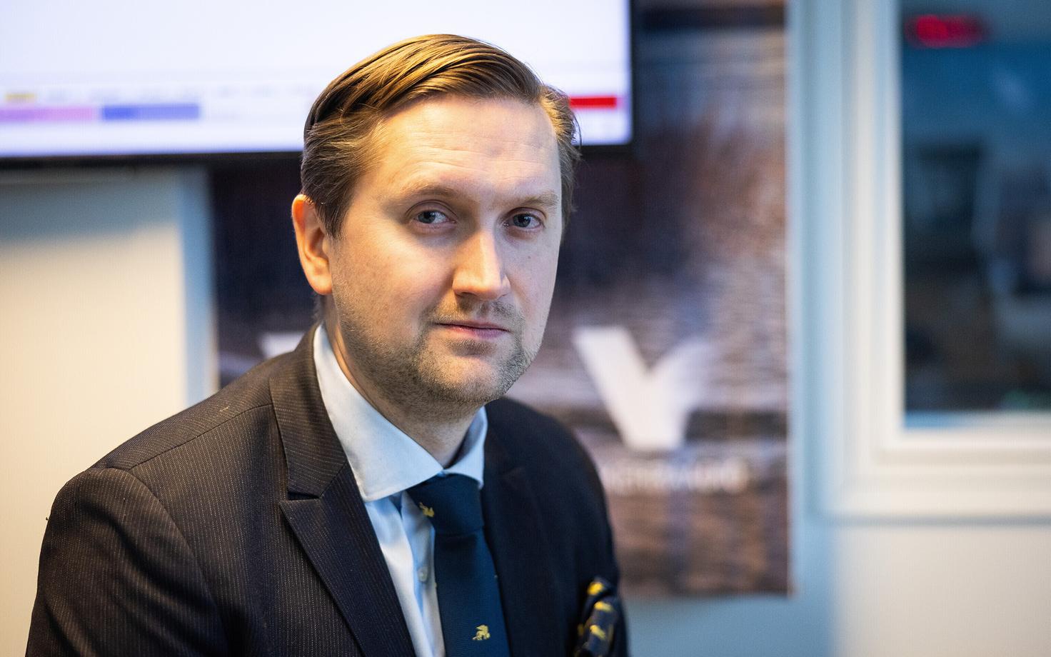 Евродепутат от Центристской партии Яак Мадисон.