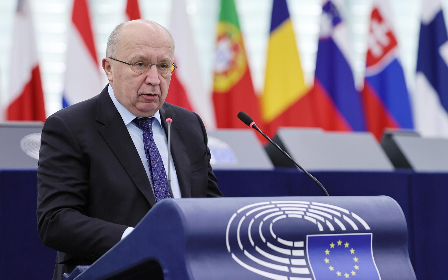 Euroopa Komisjoni kaitsevolinik Andrius Kubilius.