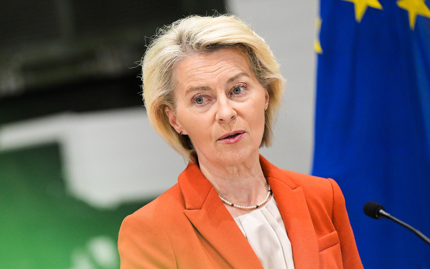 Глава Еврокомиссии Урсула фон дер Ляйен.