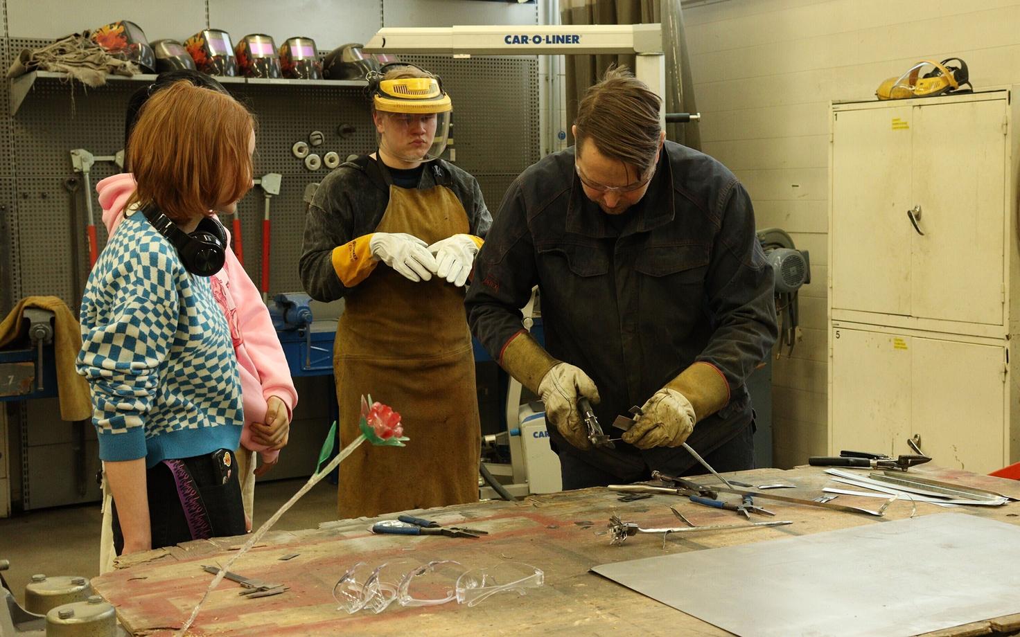 День открытых дверей в Вильяндиском профессиональном центре.