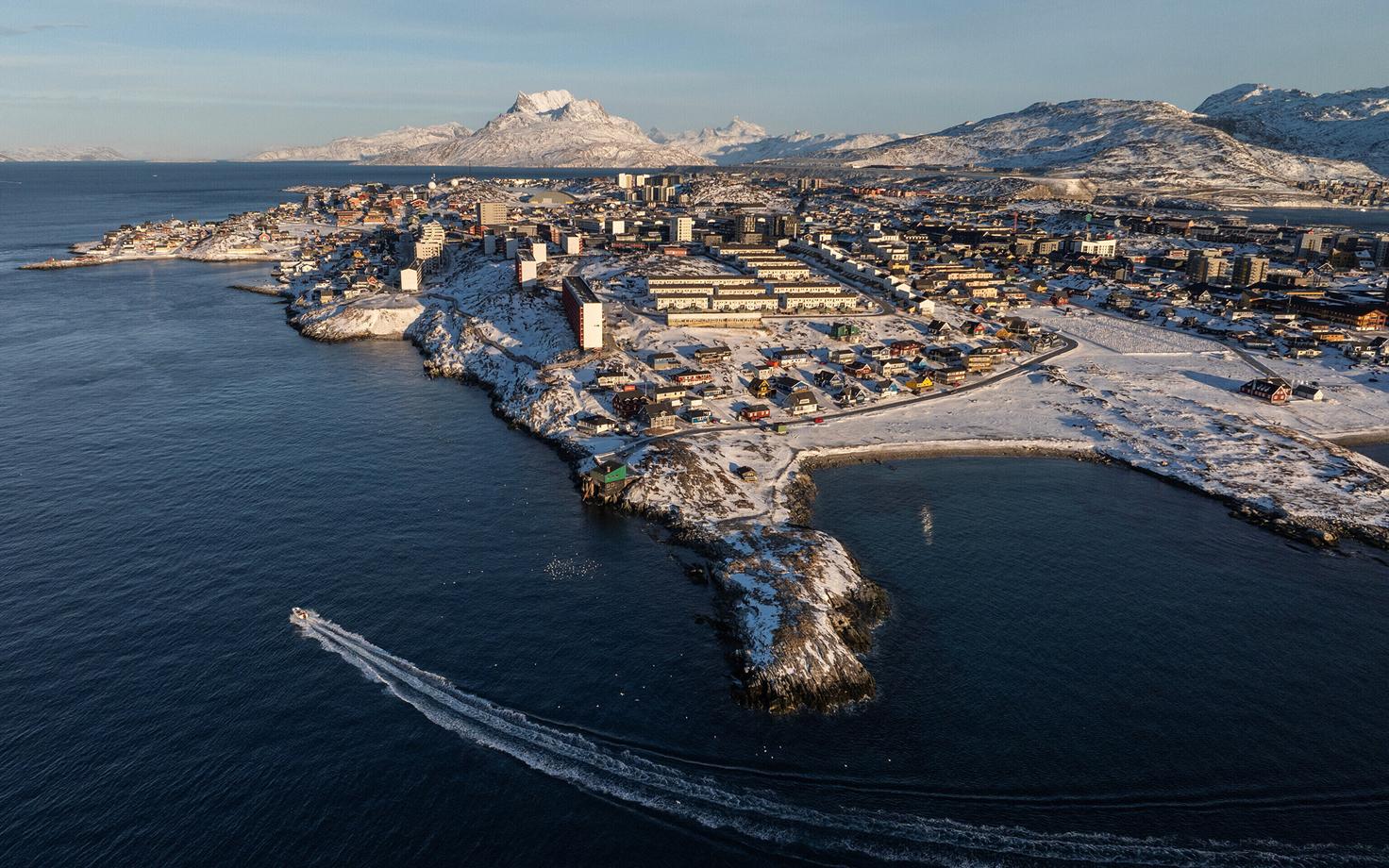 Столица Гренландии Нуук.