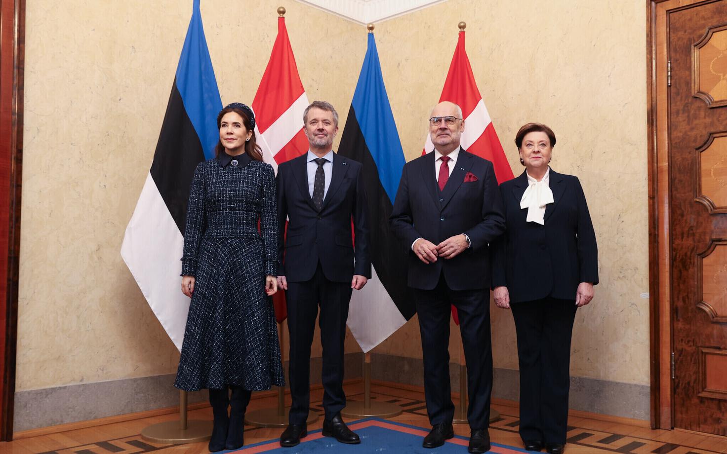 Denmark's King Frederik X of Denmark and Queen Mary visited Estonia on January 27, 2026.