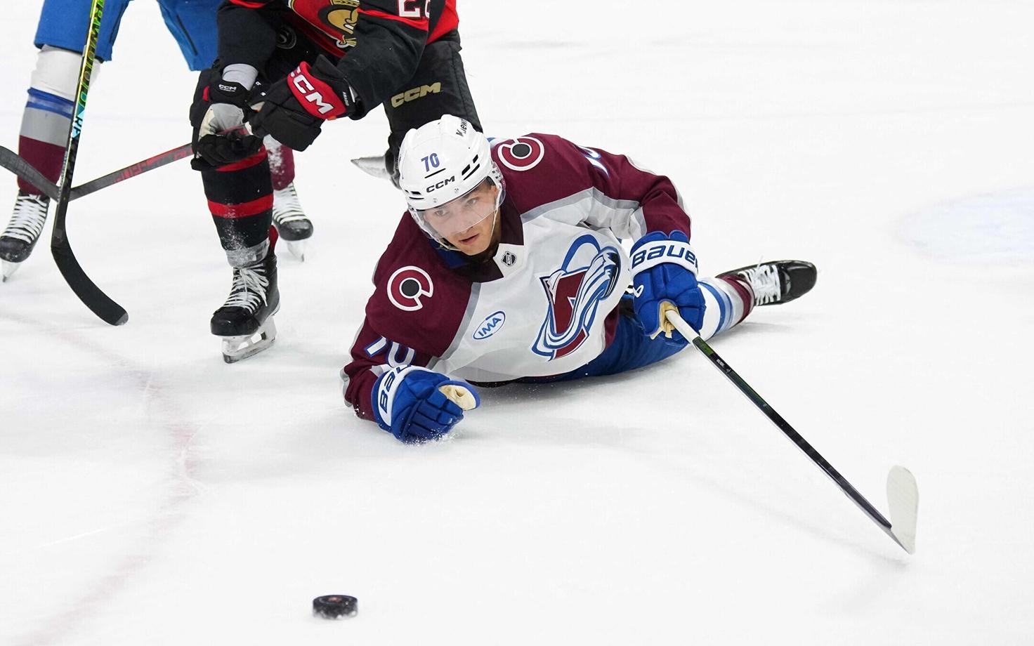 Jäähokiliiga NHL: Ottawa Senators - Colorado Avalanche.