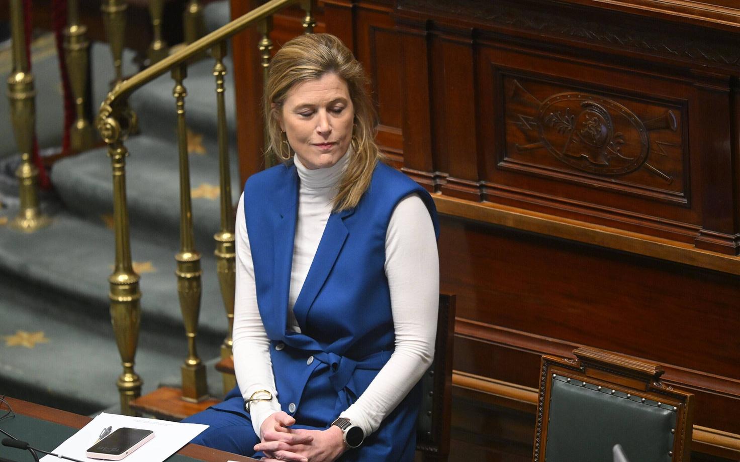 Министр юстиции Бельгии Аннелис Верлинден.