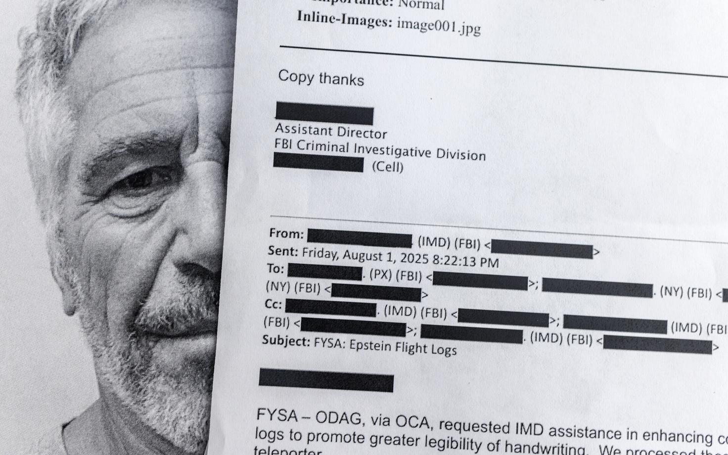 Досье Джеффри Эпштейна.