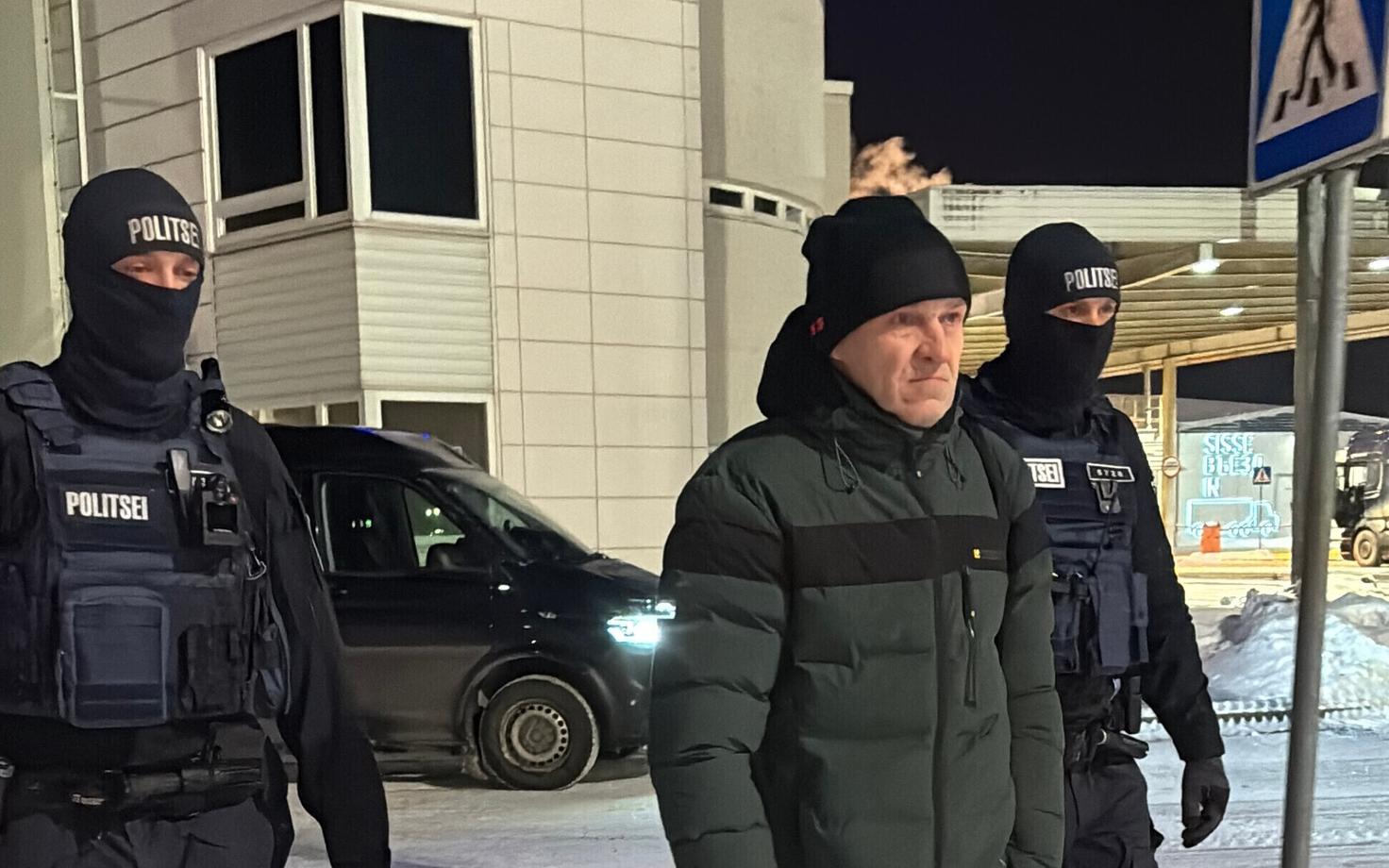 Эстонские власти осуществляют депортацию Журавлева.