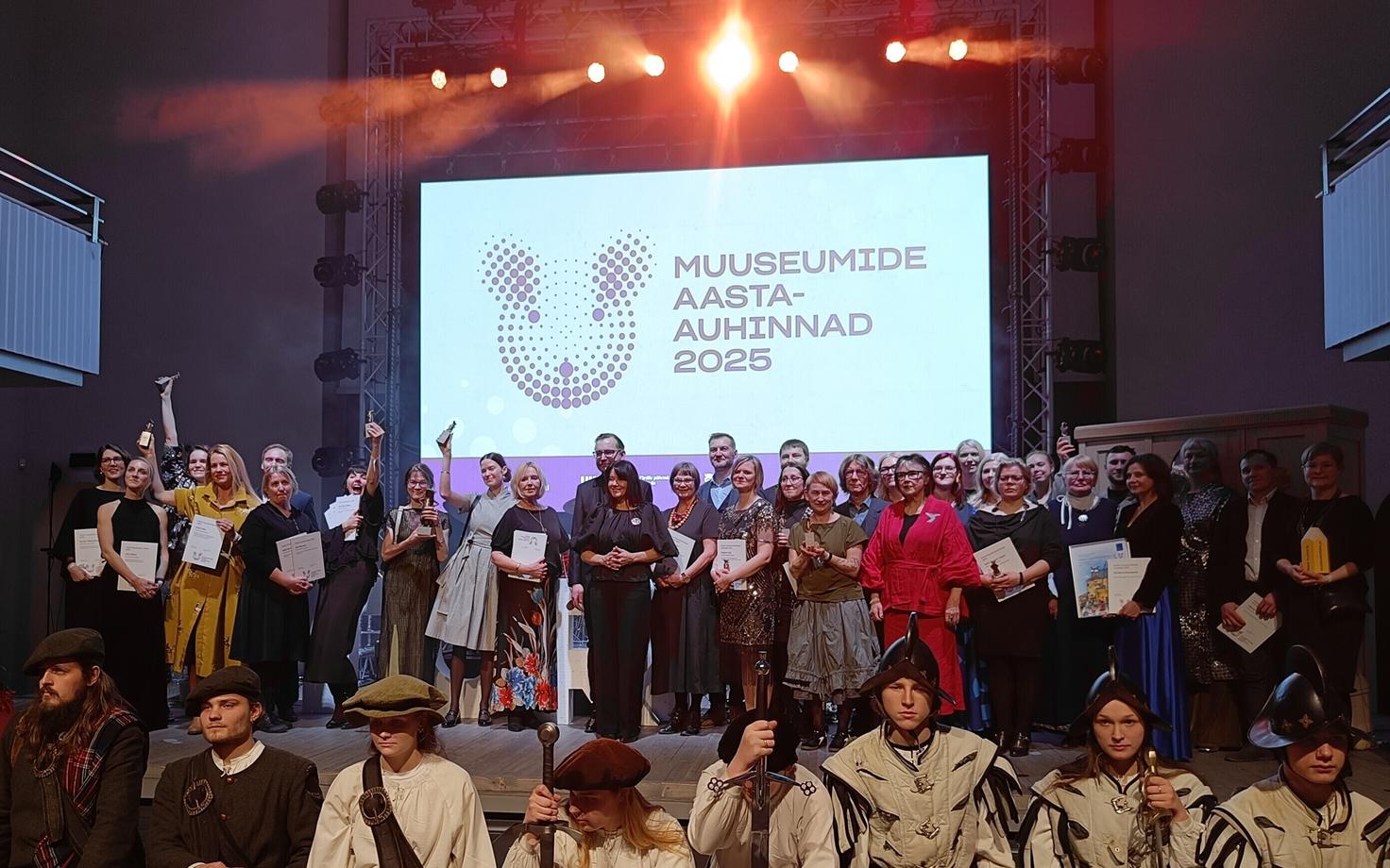 Winners of Estonia's 2025 Museum Rat awards. February 2026.