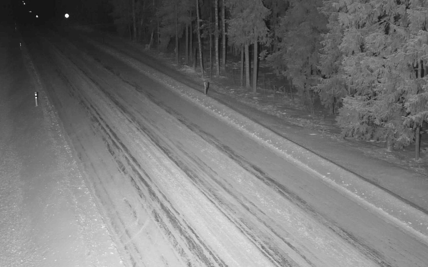 Дорожные условия в Выруской волости.