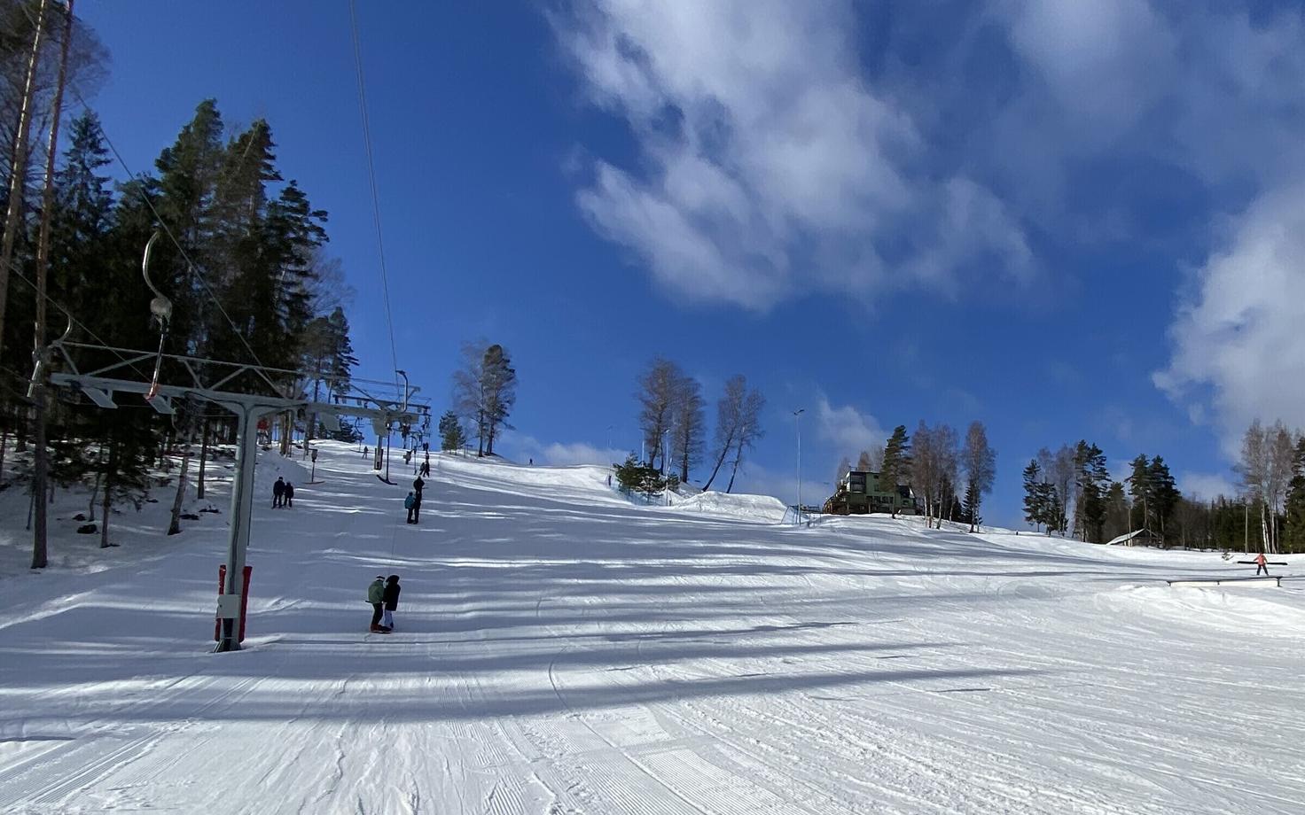 A ski resort in Southeastern Estonia.