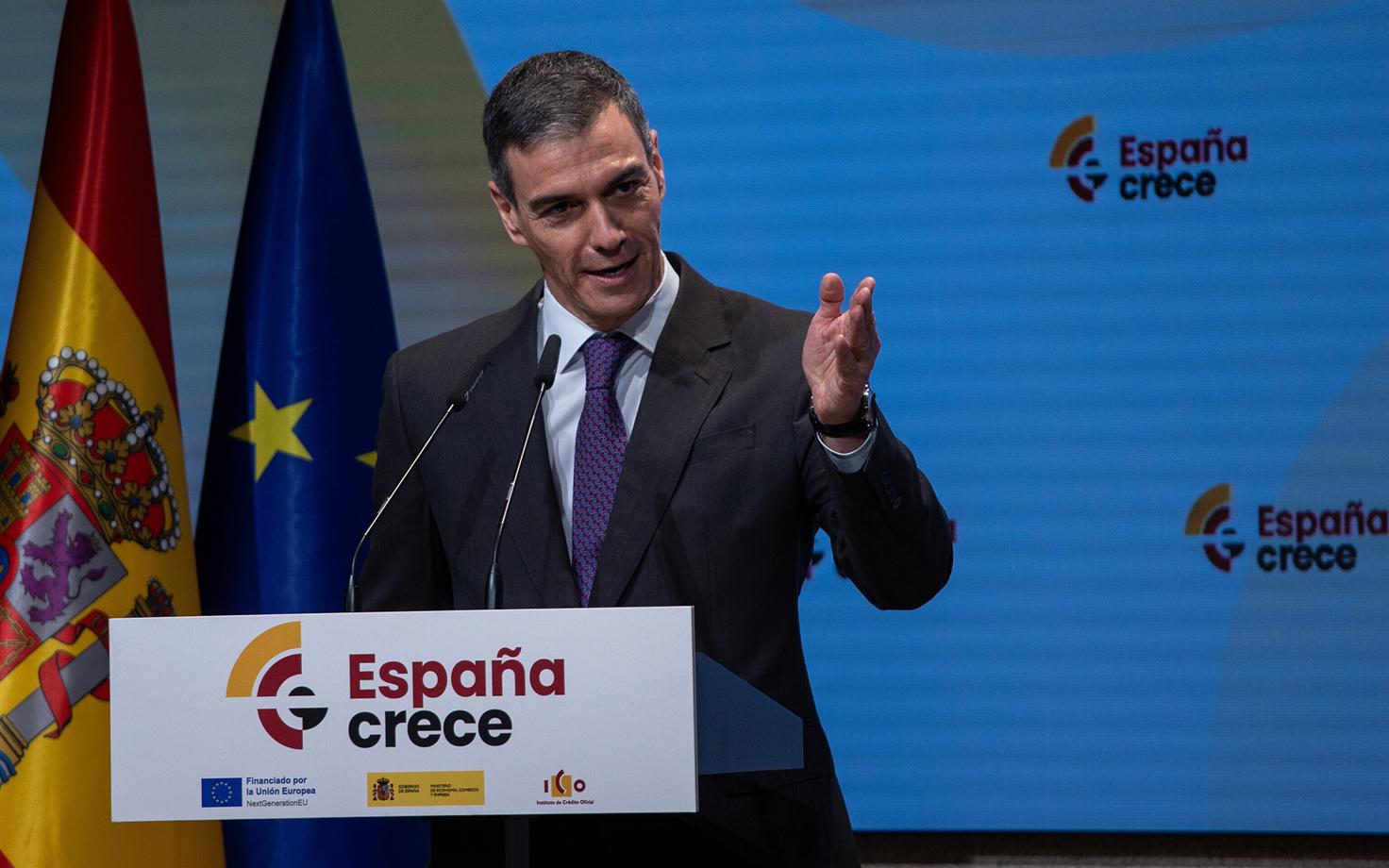 Hispaania peaminister Pedro Sánchez.