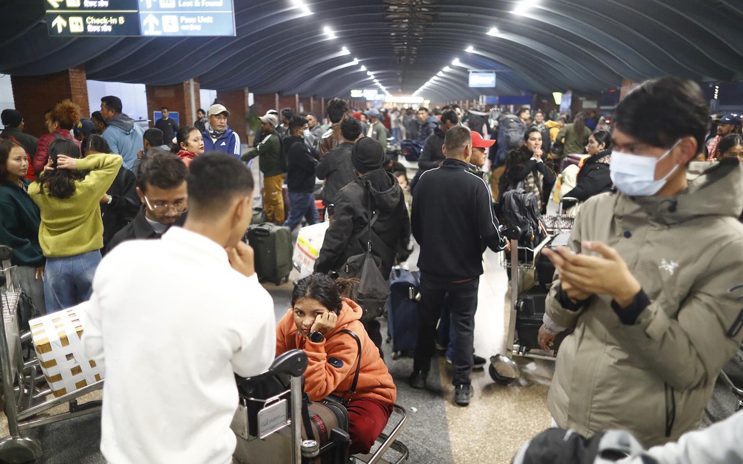 Аэропорт Непала.