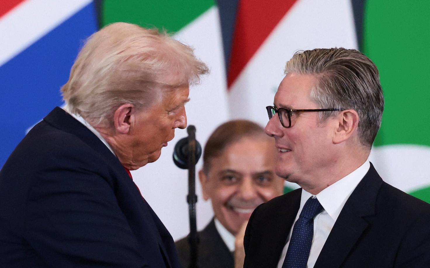 USA president Donald Trump ja Briti peaminister Keir Starmer.