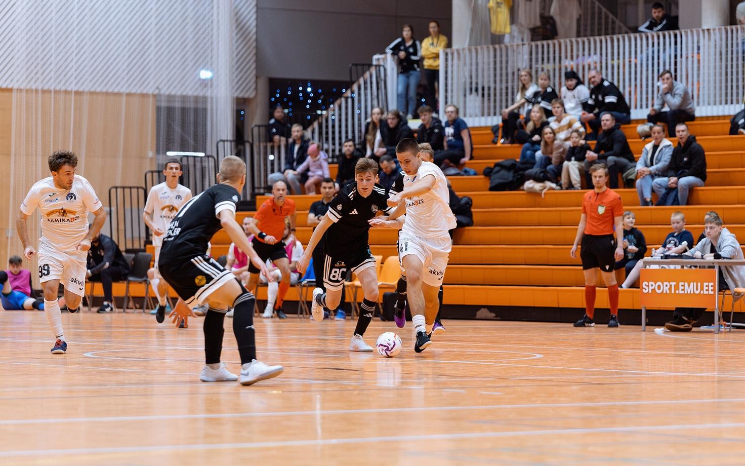 Saalijalgpalli meistriliiga: Tallinna FC Qarabag - Tartu Ravens Futsal