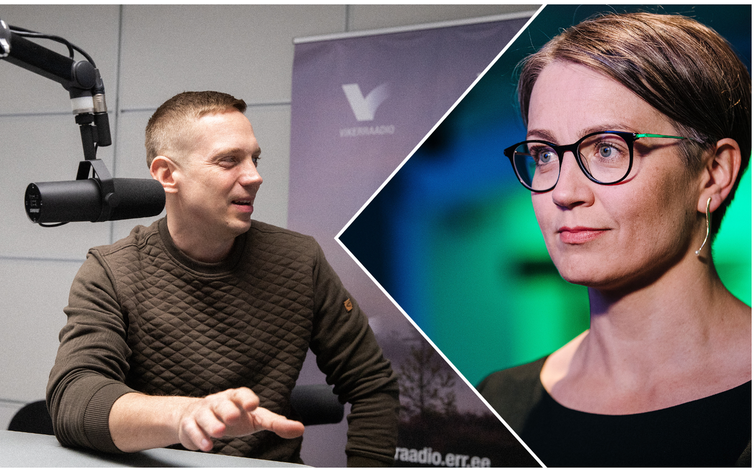 Мартин Мельдер и Анника Аррас.