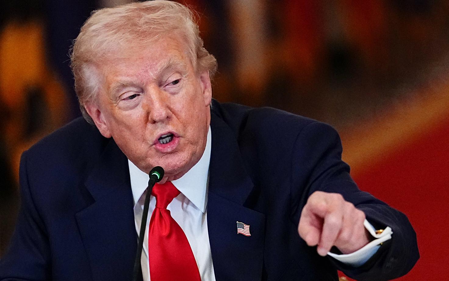 USA president Donald Trump.