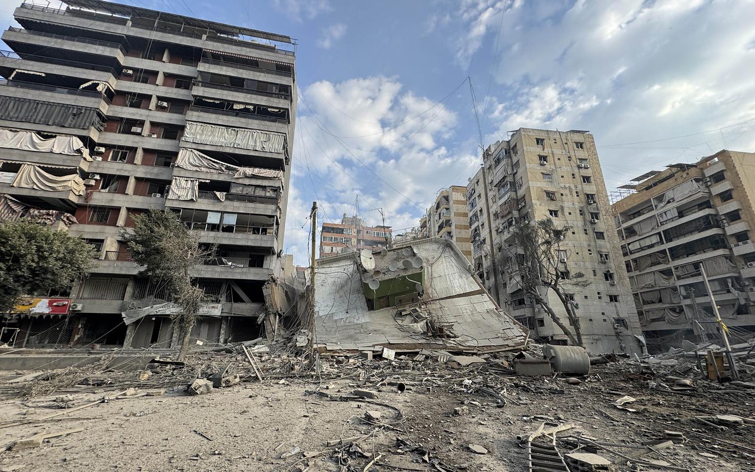 Olukord laupäeval Beirutis Liibanonis peale Iisraeli õhurünnakuid.