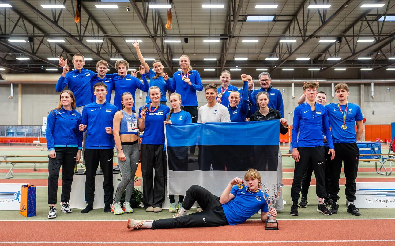 Eesti koondis võitis noorte mitmevõistluse Balti võistkondlikud meistrivõistlused
