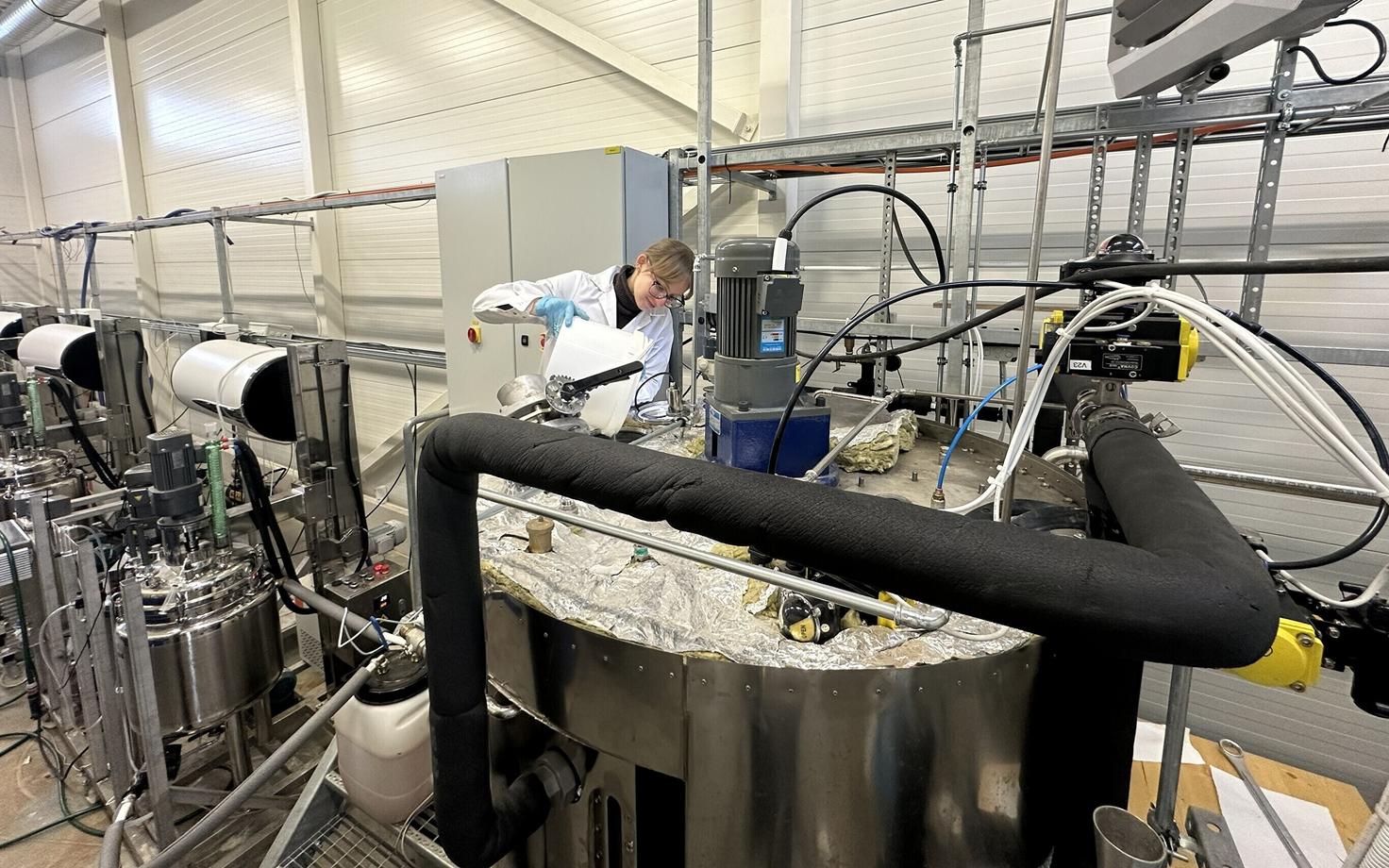 Uuringu teeb eriti tähelepanuväärseks asjaolu, et töörühmal õnnestus protsessi mahtu suurendada ehk skaleerida.