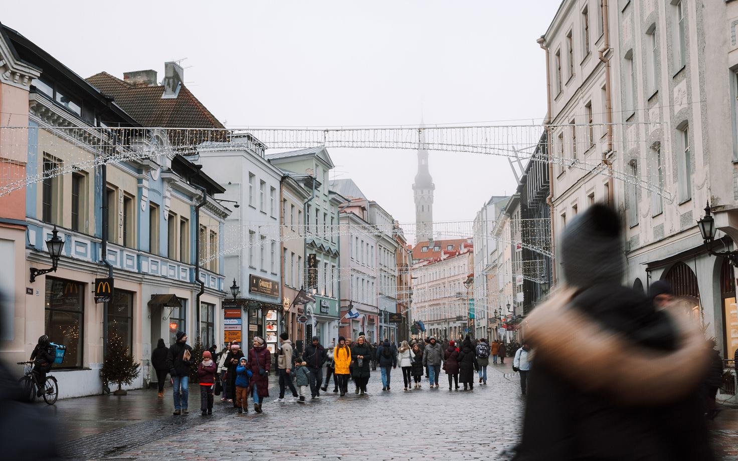 Старый город Таллинна.