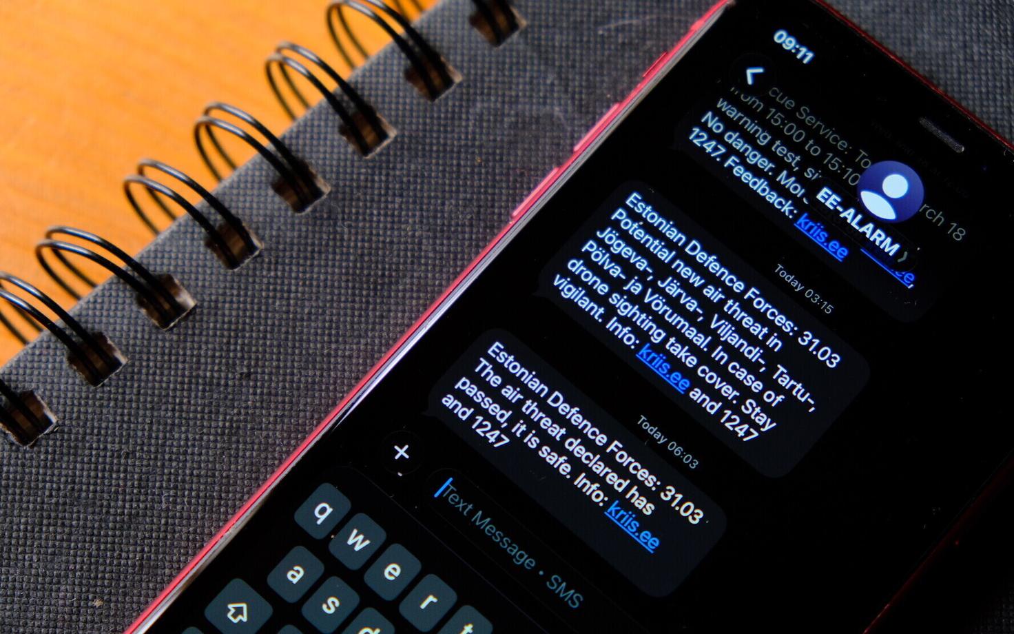Emergency alerts. March 31, 2026.