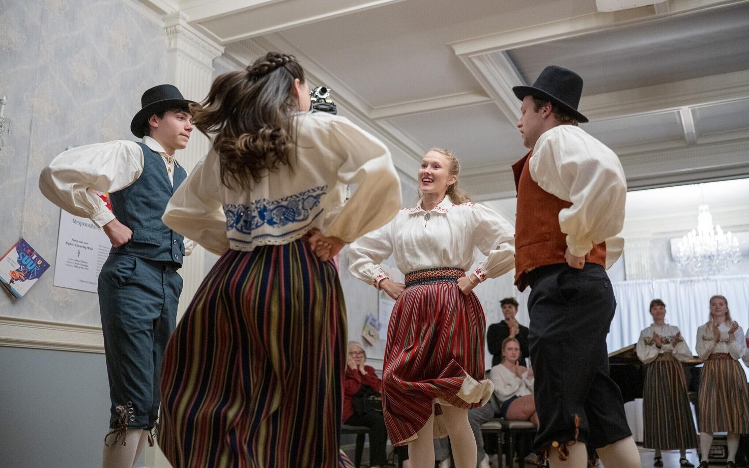 Saare Vikat performing at the New York Estonian House (NYEM) during the annual Estonian Cultural Days in New York. April 2026.