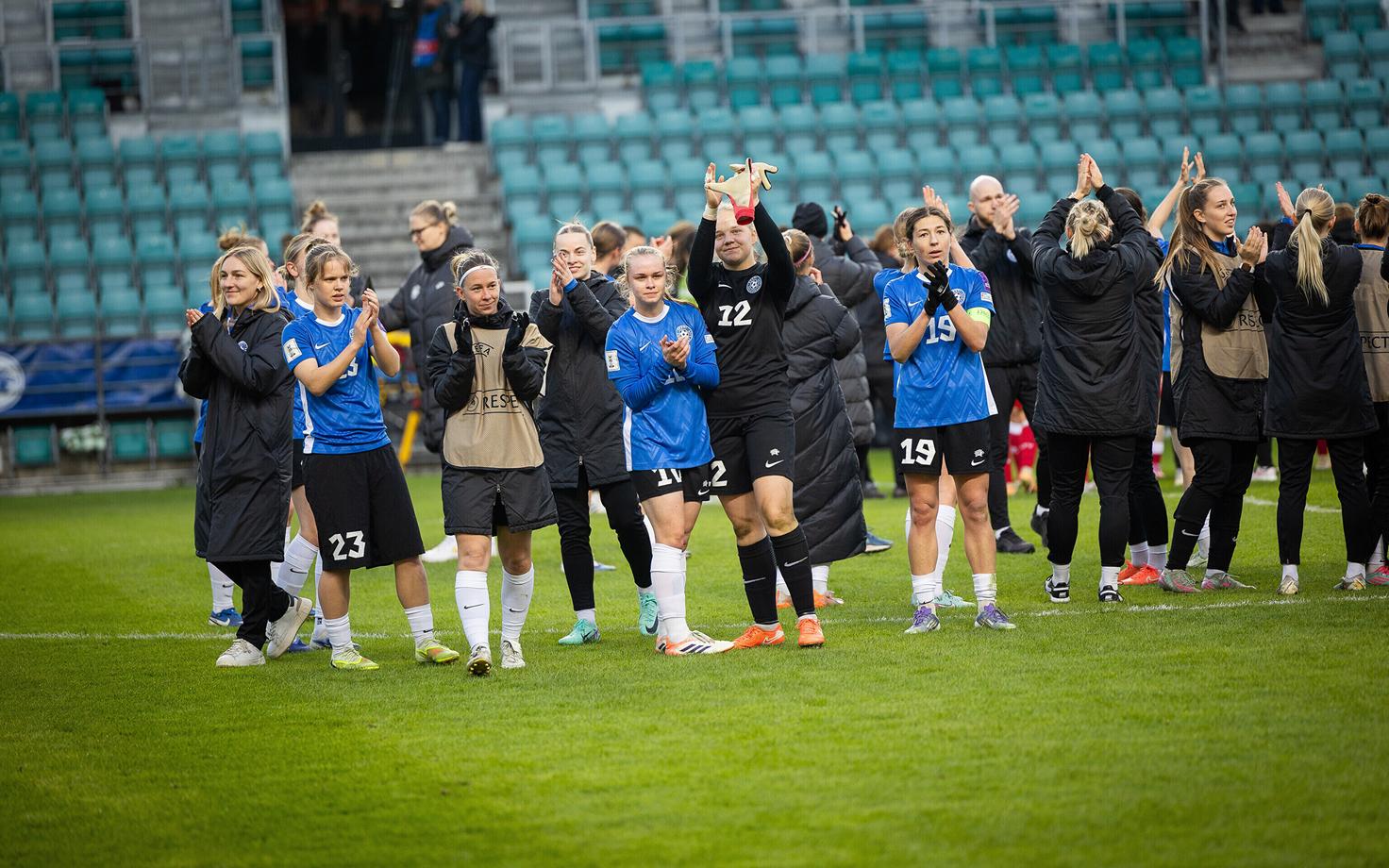 Jalgpalli naiste MM-valikmäng: Eesti – Liechtenstein