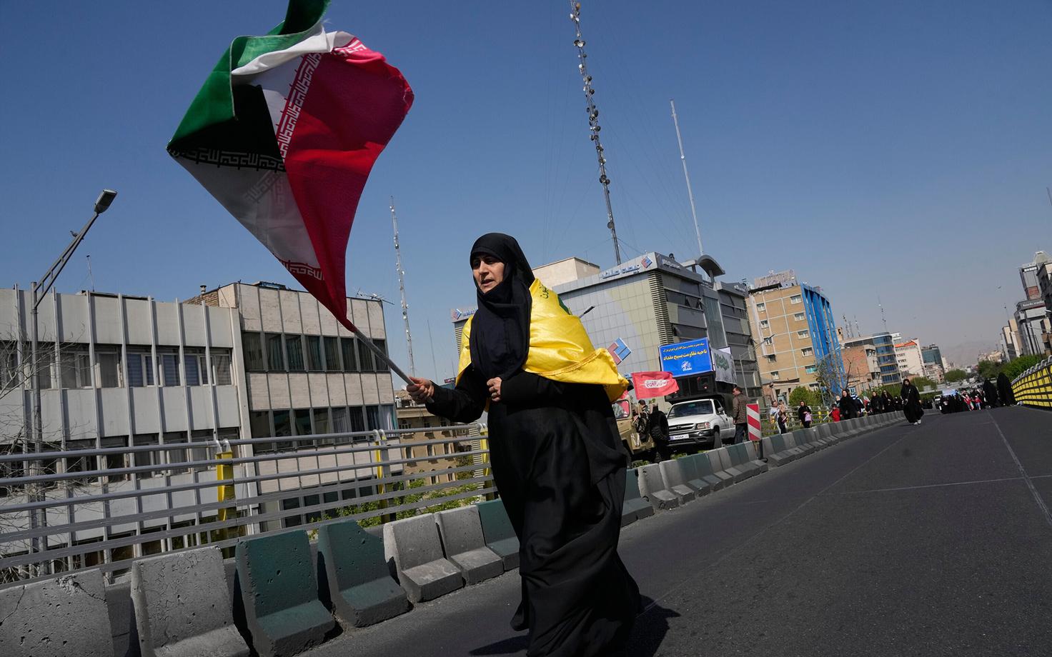 Демонстрация в Тегеране.