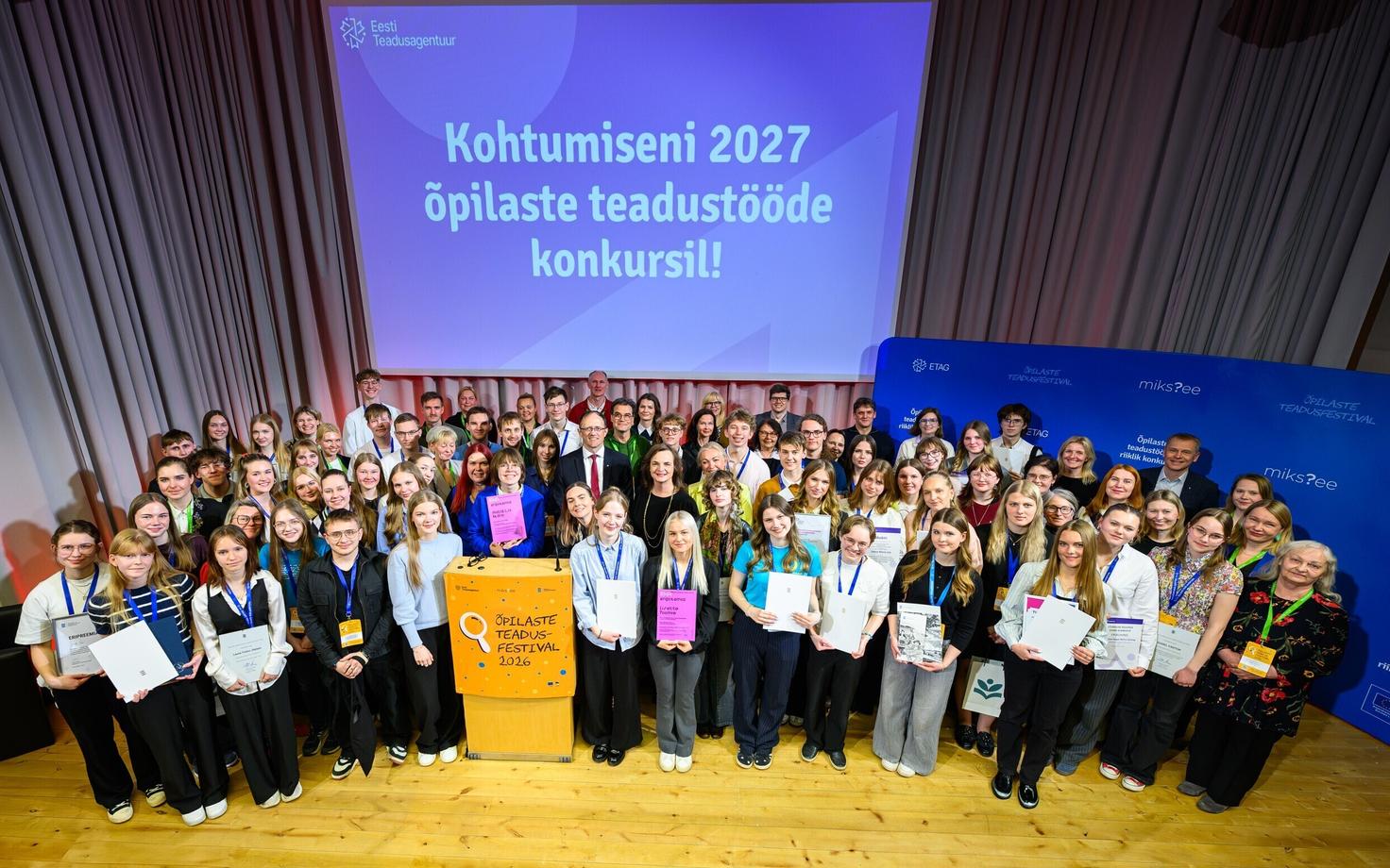 Õpilaste teadustööde riiklik konkurss juba oma 25. sünnipäeva.