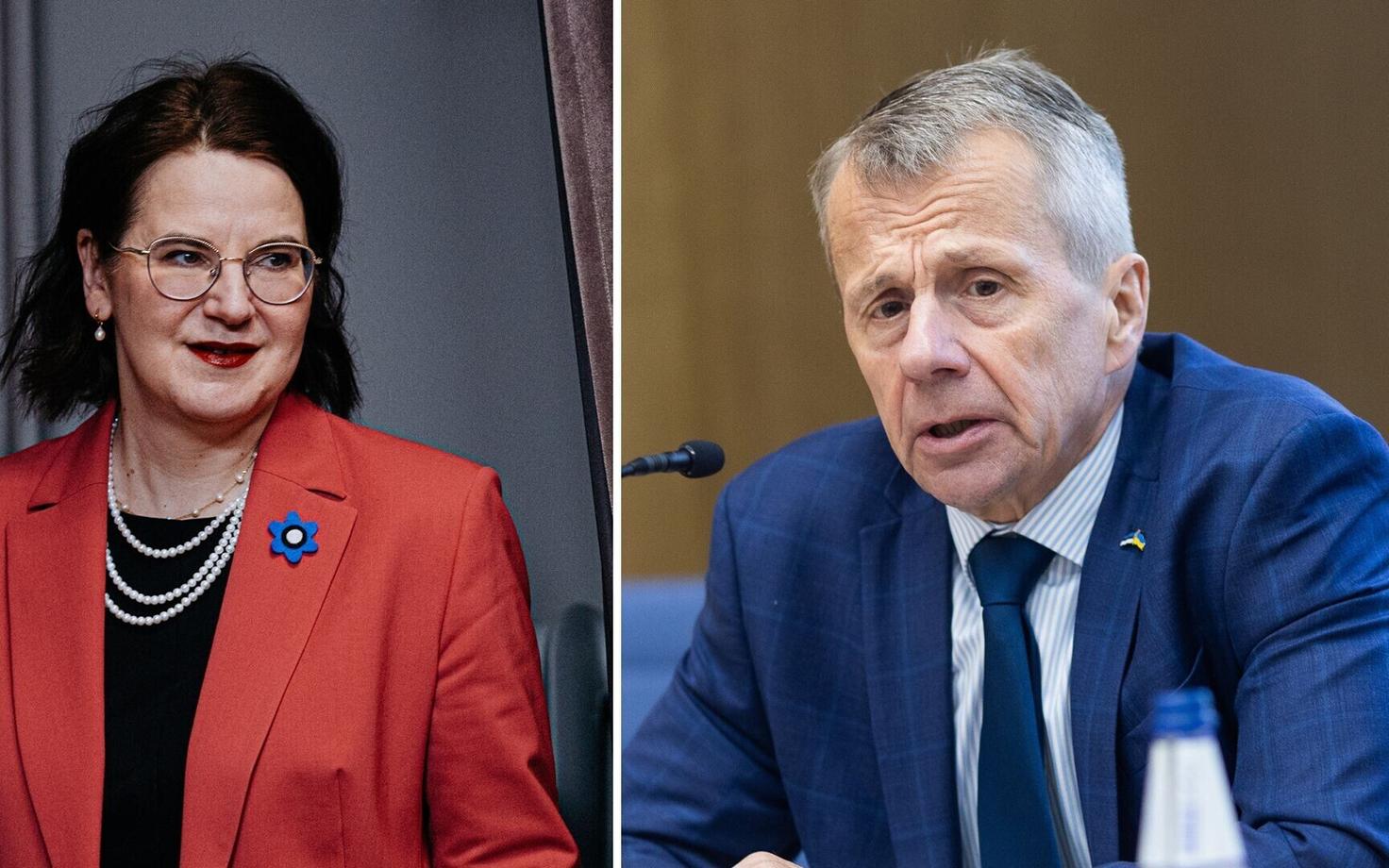 Лийза Пакоста и Юрген Лиги.