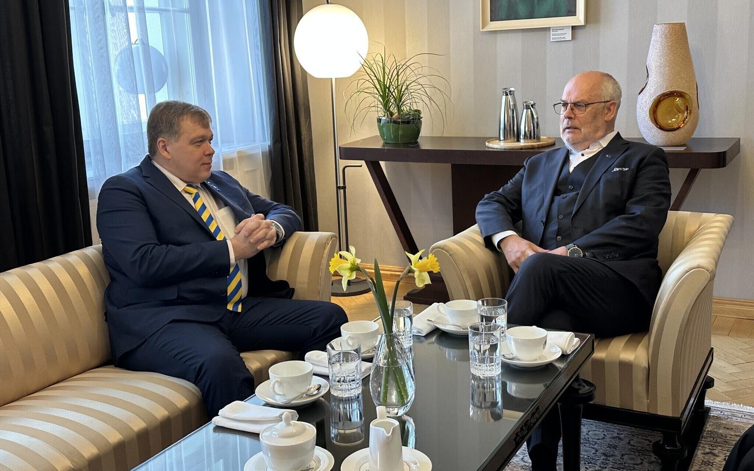 Лаури Хуссар и Алар Карис.