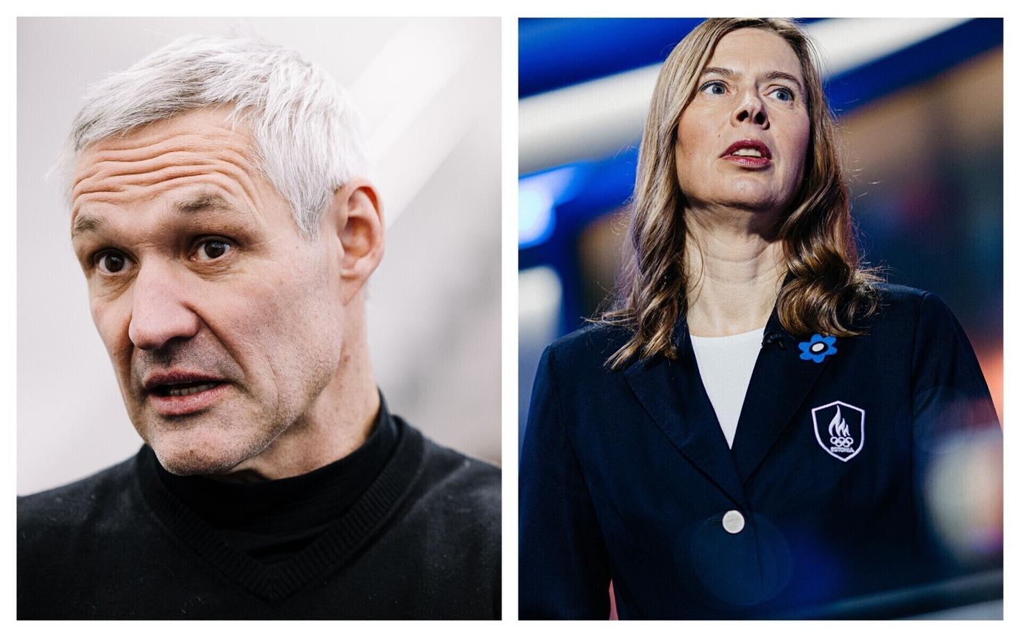 Эрки Ноол и Керсти Кальюлайд.